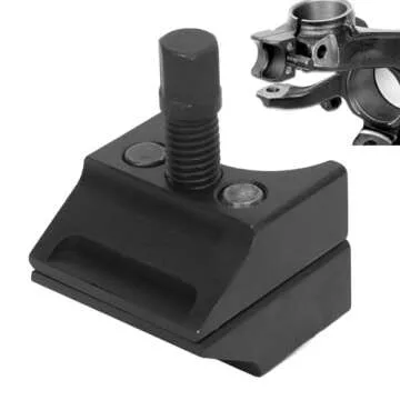 Car Suspension Strut Split Spreader Hub Steering Knuckle Spreader. Solid Steel Suspension Strut Spreader Tool, Universal Automotive Suspension Strut Split Spreader for Most Vehicle Brand and Model