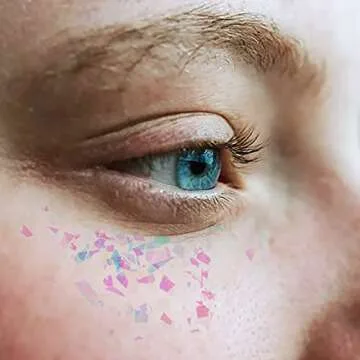 Allstarry 12 Colors Glitter for Nail Art and Crafts