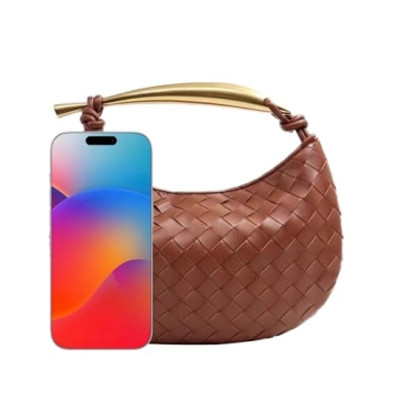 FEOFFS Stylish Crossbody Leather Dumpling Handbag