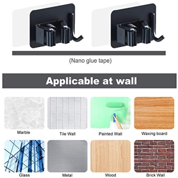 DAIREN Mop Broom Holder Rack for Efficient Home Organization