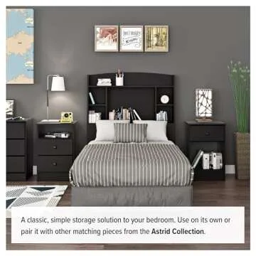 Prepac Astrid 6 Drawer Dresser for Stylish Storage