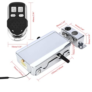 Smart Electronic Deadbolt with Remote Control Access