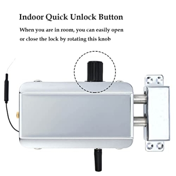 Smart Electronic Deadbolt with Remote Control Access