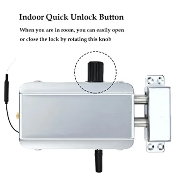 Smart Electronic Deadbolt with Remote Control Access