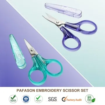 PAFASON Sharp & Precise Scissors for Crafting and Sewing