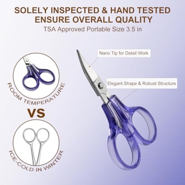 PAFASON Sharp & Precise Scissors for Crafting and Sewing