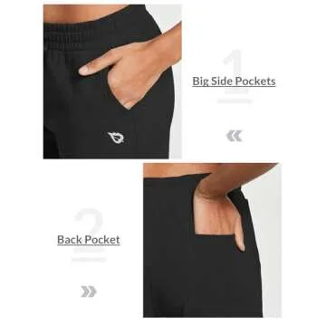 Comfortable BALEAF Women's Sweatpants with Pockets