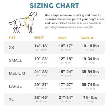 Embark Adventure Dog Harness, Reflective Trim No Pull Dog Harness Medium Sized Dog - Military Grade Nylon, Front Clip Dog Harness with Gel Lined Handle. Soft & Padded Puppy Dog Harnesses for Any Breed