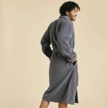 Brooklinen Super-Plush Luxury Spa Unisex Robe for Comfort