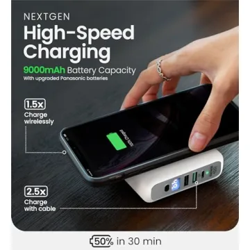 InfinaCore P3 Pandora FastCharge Wireless Power Bank