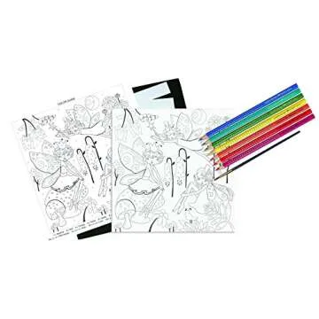 Faber-Castell Kids Paint By Number Kit - Fairy Garden