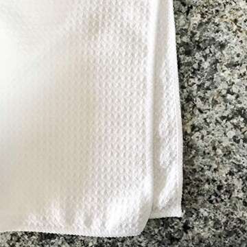 Watercolor Pumpkins Autumn Fall Waffle Weave Kitchen Towel Drying Cloth 16inch X 24inch White