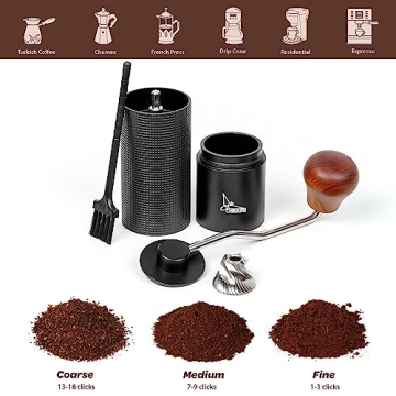 Best Portable Manual Coffee Grinder for Fresh Beans