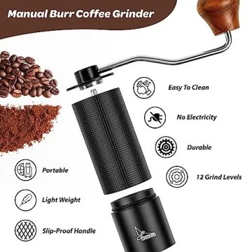 Best Portable Manual Coffee Grinder for Fresh Beans