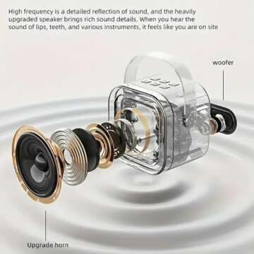 Hopjuery Karaoke Machine for Kids Adults, Mini Portable Bluetooth Karaoke Speaker with 2 Wireless Mi...