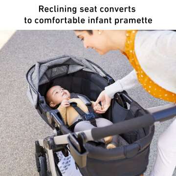 Graco Modes Pramette Travel System 3-in-1 Stroller