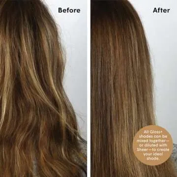 dpHUE Gloss+, Medium Blonde - 6.5 oz (8-12 Applications) - Semi-Permanent Hair Color & Conditioner - Lasts Up to Eight Washes - Paraben, SLS & SLES Sulfate Free - Vegan, Leaping Bunny Certified