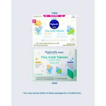 Hyland's Baby Tiny Cold Tablets, Safe Day & Night Relief