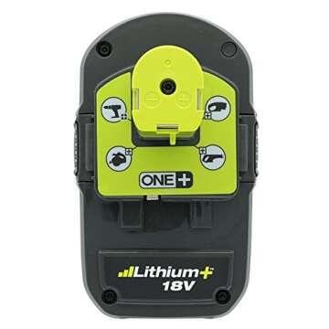 RYOBI P107 One+ 18 Volt Compact 1.5 Ah Lithium Ion Battery