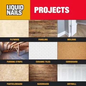 Liquid Nails 10 oz Interior Projects Latex Construction Adhesive Tan