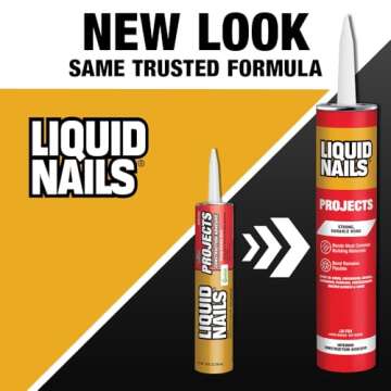 Liquid Nails 10 oz Interior Projects Latex Construction Adhesive Tan