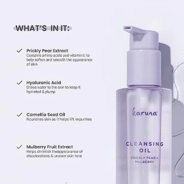 Karuna Cleansing Oil - Gentle & Effective Makeup Remover for All Skin Types