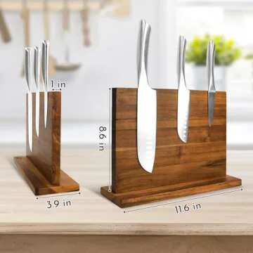 DAWNTREES Magnetic Knife Holder - Elegant Kitchen Organizer
