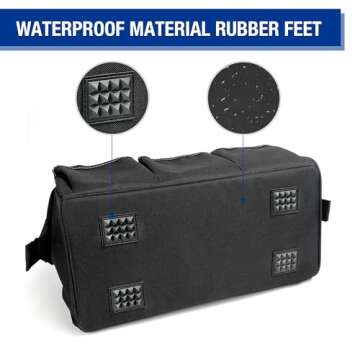 WORKPRO 18-inch Close Top Wide Mouth Storage Tool Bag with Adjustable Shoulder Strap, Sturdy Bottom
