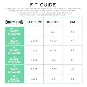 Bogey Bros I Heart Cart Girls - Funny Golf Hats – Novelty Golf Hat for Golfing & Sport, Breathable Golf Snapback Hats for Men & Women, Golf Cap with Novelty Designs, Sweat & Stain Resistant
