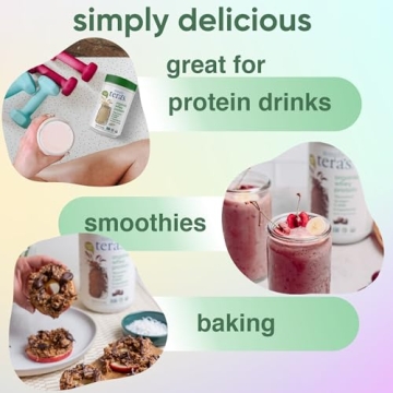 Simply Tera's Organic Whey Protein Powder - Vanilla Flavor