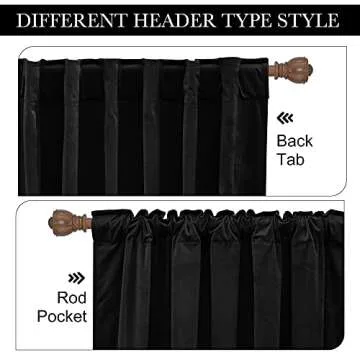 Luxury Black Velvet Blackout Curtains for Any Room