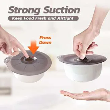 Silicone Lids – Microwave Safe and BPA Free for All Cookware