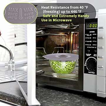 Silicone Lids – Microwave Safe and BPA Free for All Cookware