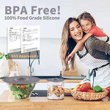Silicone Lids – Microwave Safe and BPA Free for All Cookware