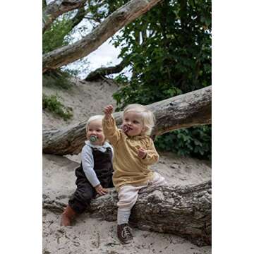 BIBS De Lux Pacifiers - Stylish & BPA-Free Baby Soothers