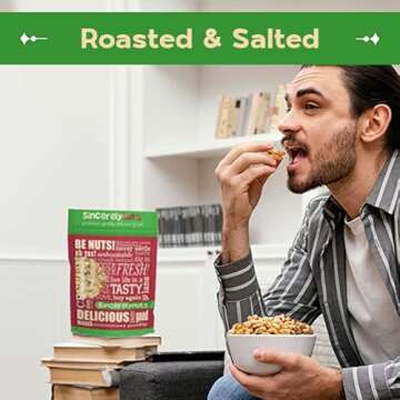 Sincerely Nuts Whole Cashews - Roasted & Salted 5lb Bag