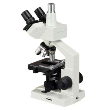 OMAX - 40X-2000X Lab Trinocular Biological Compound LED Microscope with Double Layer Mechanical Stage - M83ES
