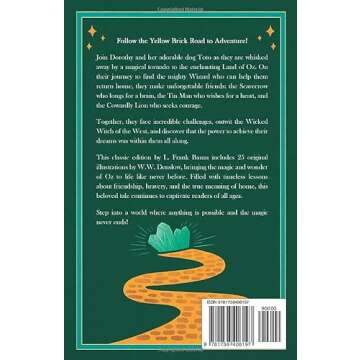 The Wonderful Wizard of Oz (Illustrated): Classic Edition with Original Illustrations