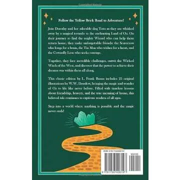 The Wonderful Wizard of Oz (Illustrated): Classic Edition with Original Illustrations