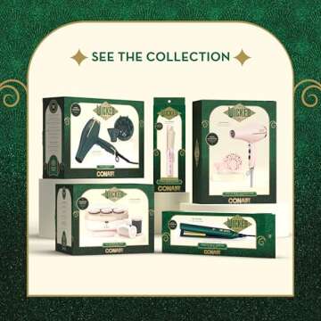 Magical 1-Inch Wicked Glinda Curling Iron for Perfect Curls