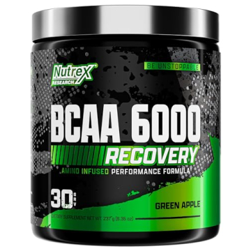 Nutrex Research BCAA Powder - Green Apple Post Workout Recovery