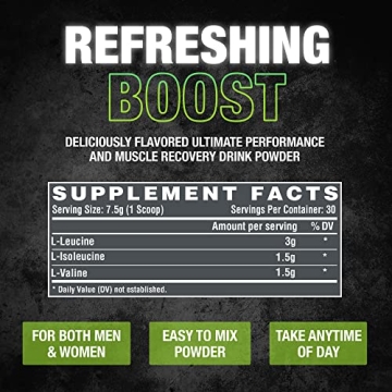 Nutrex BCAA Powder - 6G Amino Acids for Recovery