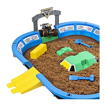 Monster Jam Monster Dirt Arena with Truck 24-Inch Playset