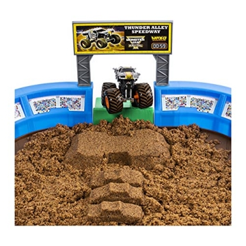 Monster Jam Monster Dirt Arena with Truck 24-Inch Playset