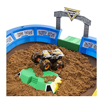 Monster Jam Monster Dirt Arena with Truck 24-Inch Playset