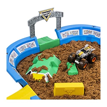 Monster Jam Monster Dirt Arena with Truck 24-Inch Playset