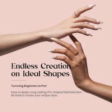 Beetles Gel Nail Polish Kit with UV Light for Home Use