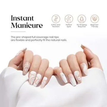 Beetles Gel Nail Polish Kit with UV Light for Home Use