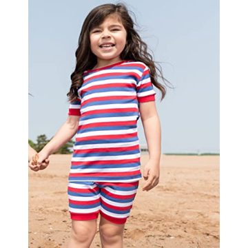 Leveret 2 Piece Cotton Pajama Set for Boys - Cozy Comfort