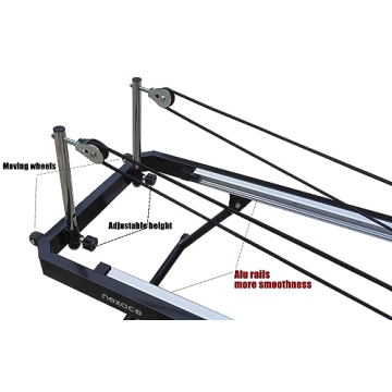 Nexace Pilates Reformer - Foldable & Home Use Equipment